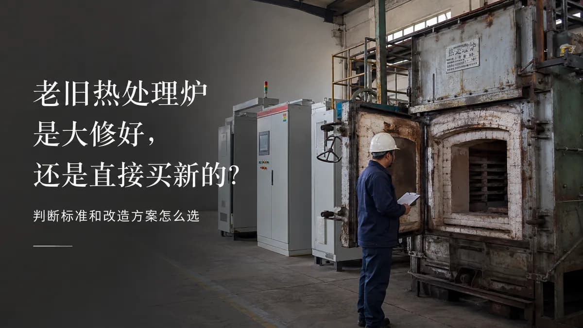 老旧热处理炉是大修好,还是直接买新的?判断标准和改造方案怎么选