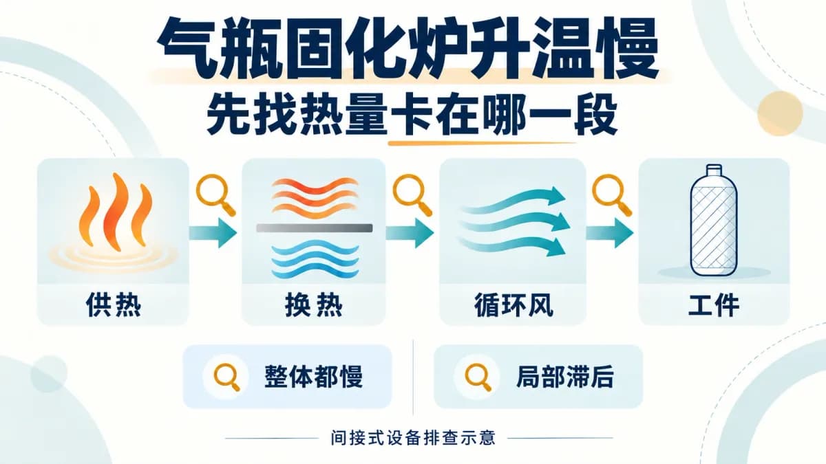 气瓶固化炉升温慢怎么查?加大燃烧器就能解决吗?封面图
