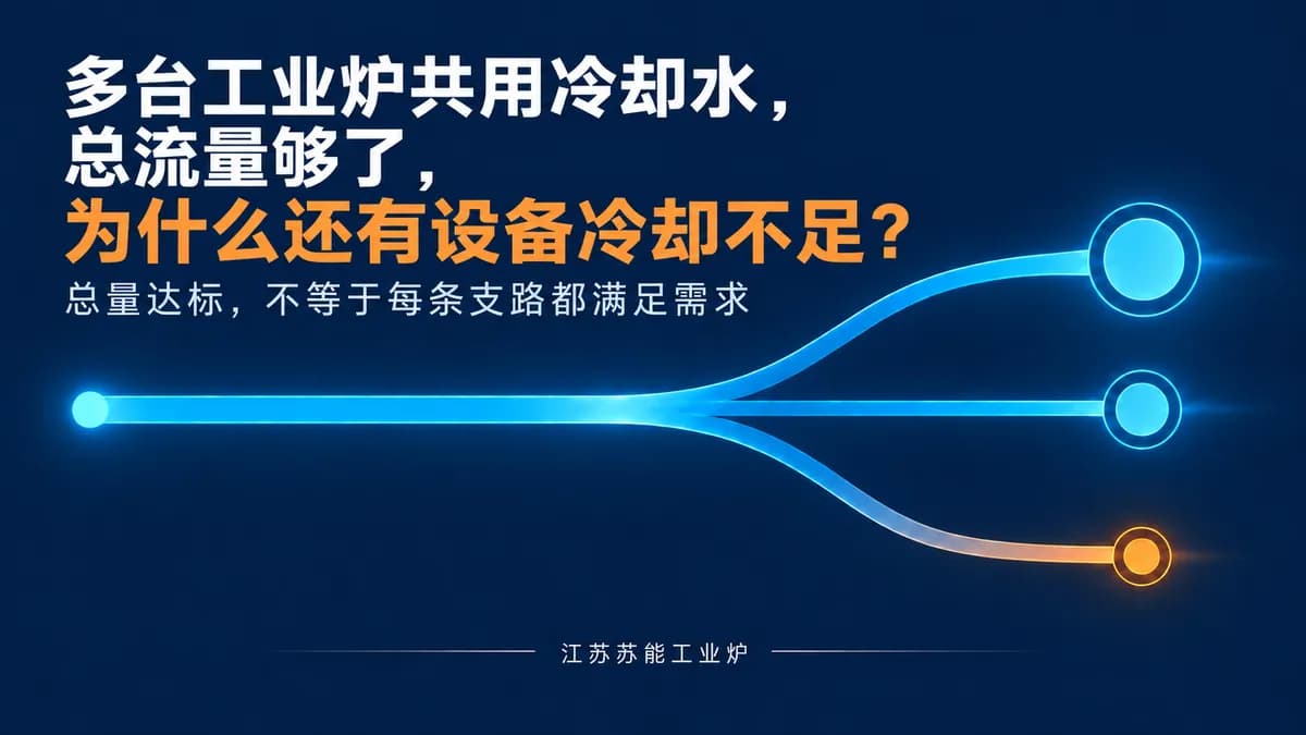 多台工业炉共用冷却水,总流量够了,为什么还有设备冷却不足?封面图