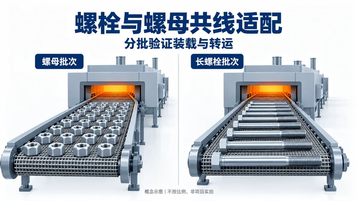 螺栓螺母能共用一条热处理线吗?先看装料和转运方式封面图