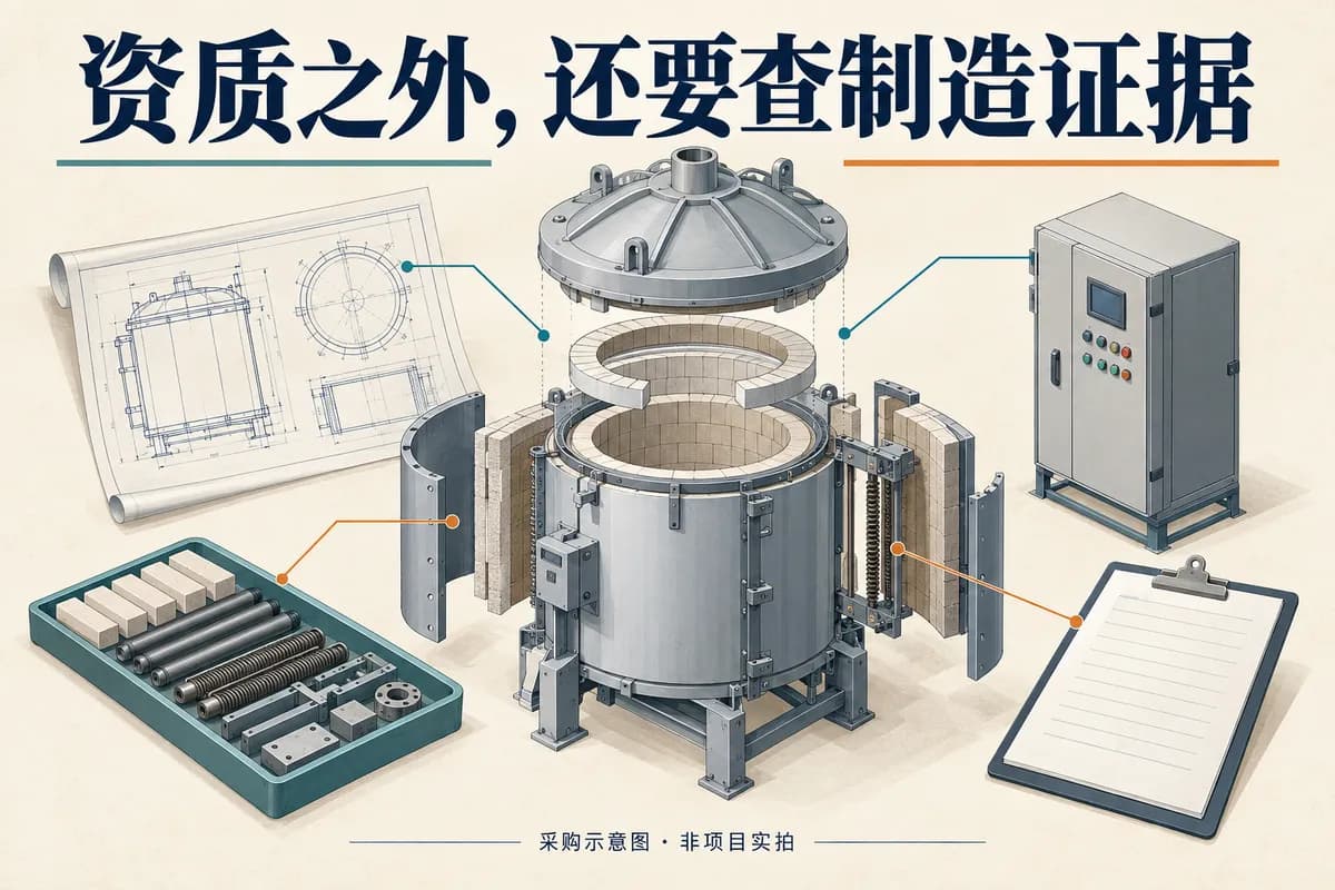 热处理炉厂家说是自己生产的,验厂时怎么核实?封面图